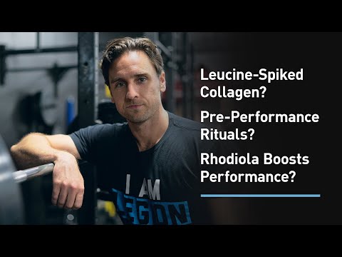 Research Roundup: Collagen Protein vs. Whey, Pre-Performance Rituals, Rhodiola, and More