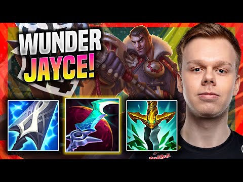 WUNDER TRIES SOME JAYCE! - G2 Wunder Plays Jayce TOP vs Sett! | Season 11