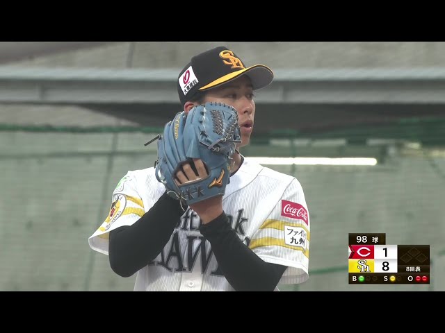 【ファーム】抜群の安定感で昇格へアピール!! ホークス・板東湧梧 8回99球3奪三振1失点の好投!! 2025年5月6日 福岡ソフトバンクホークス 対 広島東洋カープ