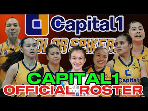 CAPITAL 1 SOLAR SPIKERS OFFICIAL ROSTER | PREMIER VOLLEYBALL LEAGUE 2025