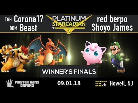 Platinum Starcadian 2 - BBM | Beast + TGH | Corona17 vs red berpo + Shoyo James - Winner's Finals