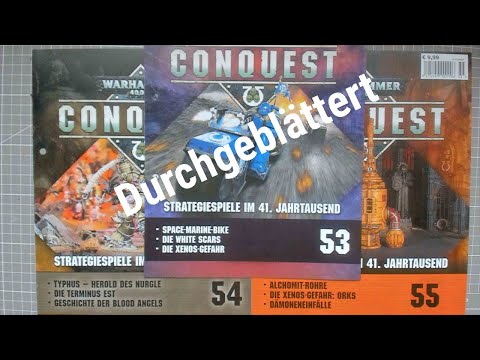 Durchgeblättert - Warhammer Conquest Ausgabe 53 - 55