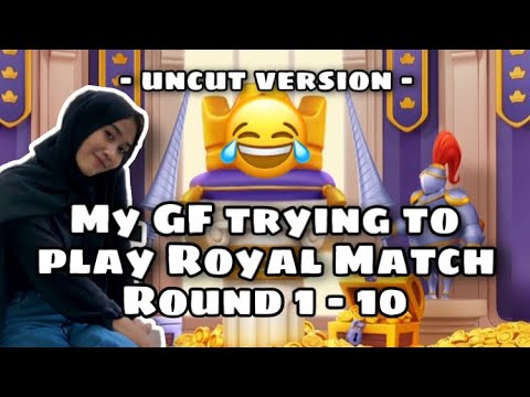 Royal Match League Area 60 Round 1 - 10 | My Girlfriend in Action 😂