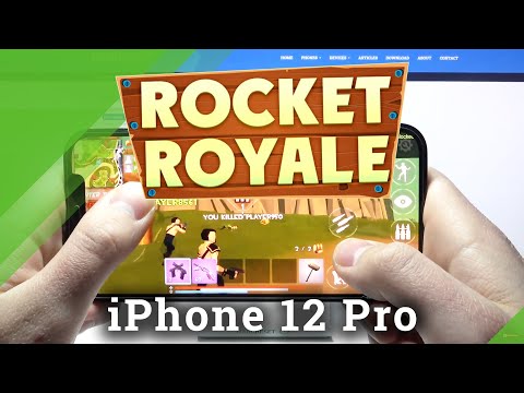 Rocket Royale Gameplay on iPhone 12 Pro – Test Gaming Abilities