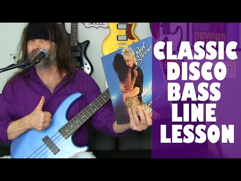 Classic Disco Bass Line Lesson
