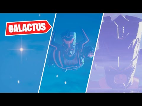 Full Galactus Timelapse (August 27th - December 1st) - Evolution of Galactus in Fortnite