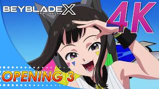 Beyblade X Opening 3 | RISE | Creditless | 4K 60FPS |