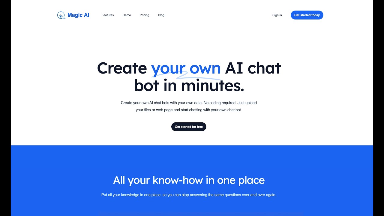 How to get started with Magic AI