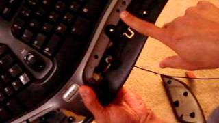 How to open Natural Ergonomic Keyboard 4000