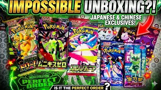 Opening Rare Japanese & Chinese Exclusive Pokémon Cards! (Perfect Order) "#pokemon #pokemoncards