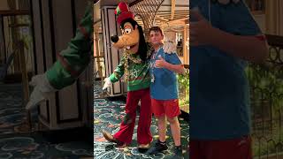 When your cruise comes with character hugs 💕#disney #disneycharacters #disneyland #mickeymouse