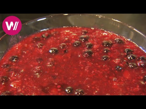 selbstgemachte Rote Grütze - einfach lecker!