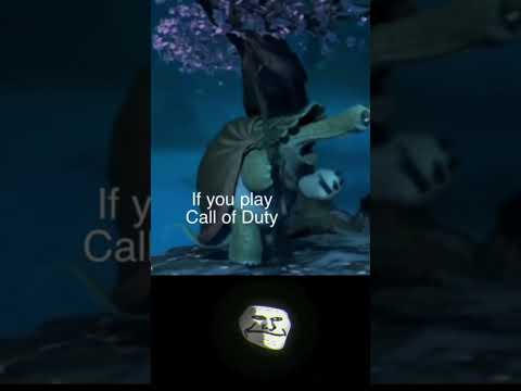 Yep Master COD [troll face meme] #kungfu #kungfupanda #callofduty #warzone #trollface #troll #shorts