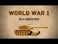 World War 1 Explained in 6 Minutes! (Causes, Events, Effects/Consequences) | WW1 | Mint Tree