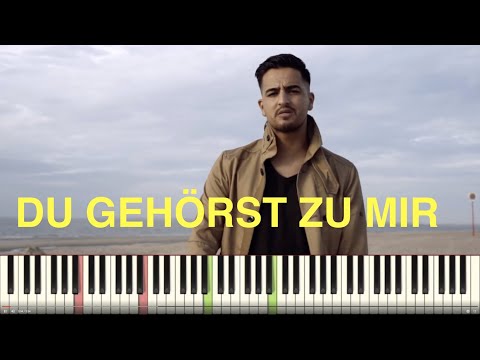 MC Bilal Du gehörst zu mir Piano Tutorial Instrumental Cover