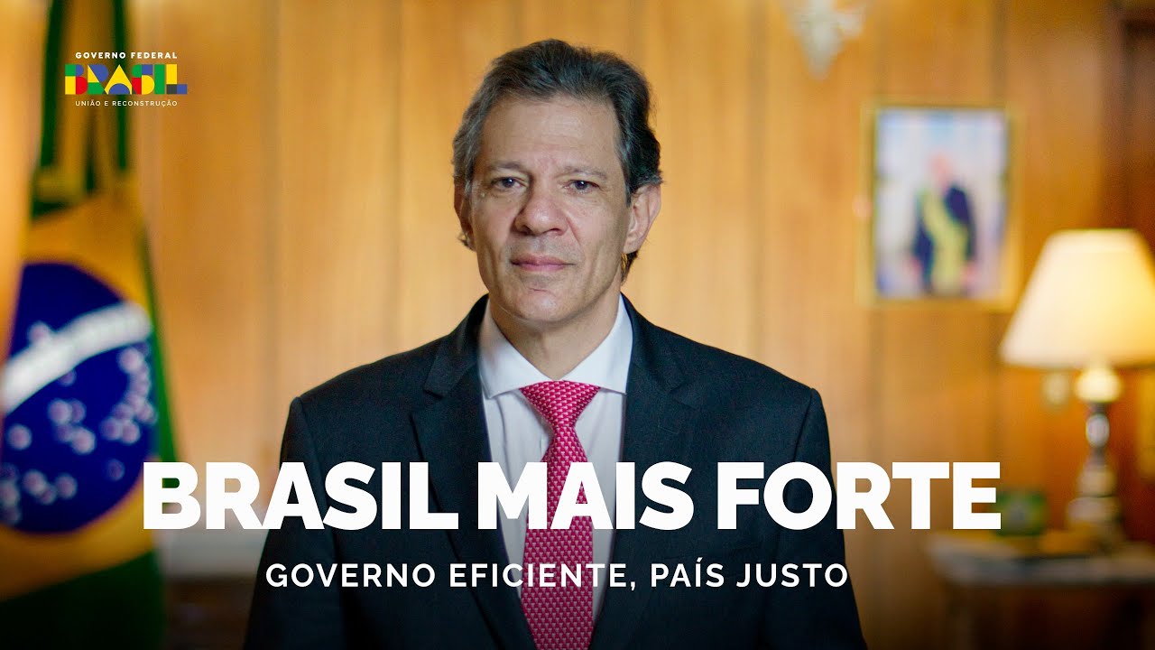 Pronunciamento do ministro da Fazenda, Fernando Haddad