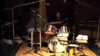 Silas drumming Mew..The Making of Documentary