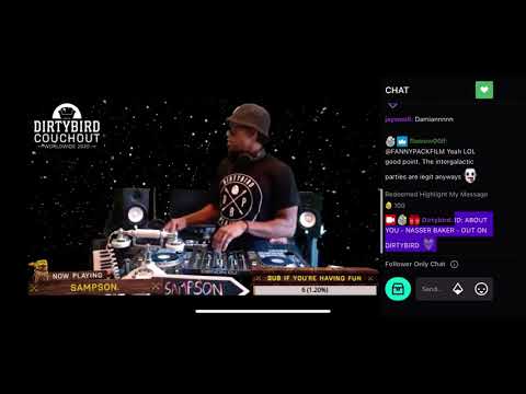 Sampson. Dirtybird Couchout 2020 Set