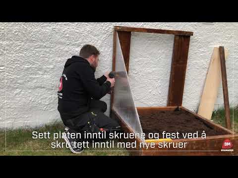 Hvordan lage minidrivhus selv - Det fikser du med Byggmakker!