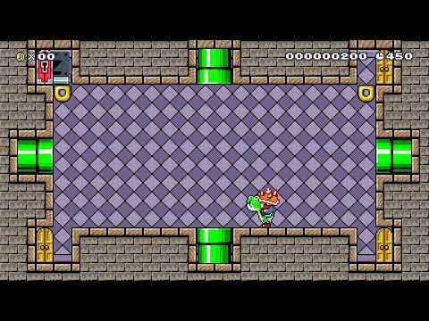 Boo's Lair of the Lost by jBL00D 🍄Super Mario Maker 2 ✹Switch✹ #caj