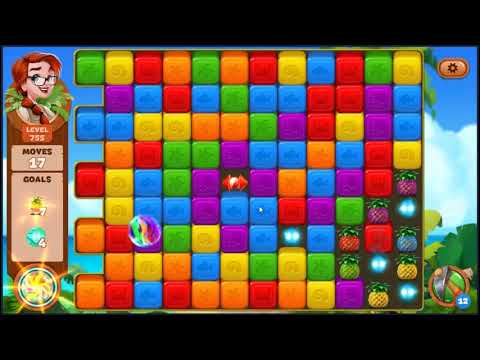 Lost Island Blast Adventure Level 755 - NO BOOSTERS 🏝️ | SKILLGAMING ✔️