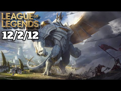 【LoL】Galio MID vs Ziggs | 12/2/12 【Kenkedo】