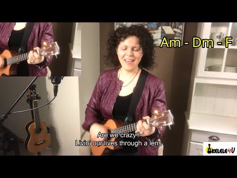 CHAINED TO THE RHYTHM - KATIE PERRY - UKULELE PLAY ALONG - UKELELE4U