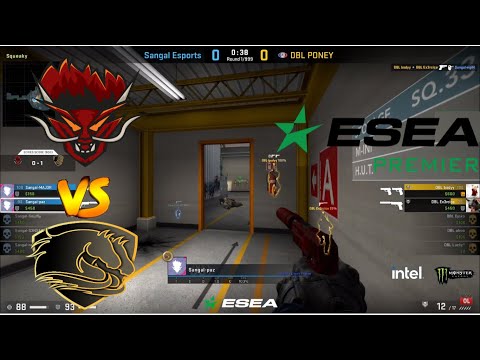 SANGAL vs DBL PONEY | 3 MAP NUKE  - ESEA Premier S38