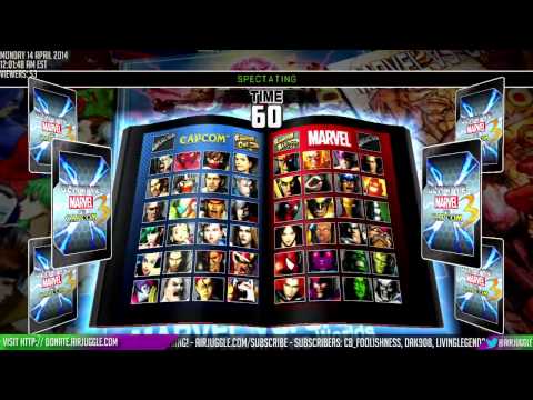 BronxKeyz VS. M Rice82 - UMVC3 - FT10 - @airjuggle