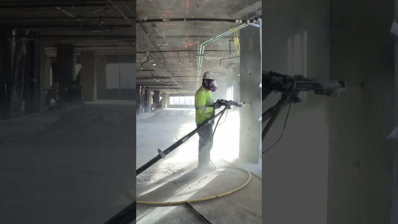 Explosives Demolition Prep #demolitioncrew #concrete #dynamite #hardatwork #demolition