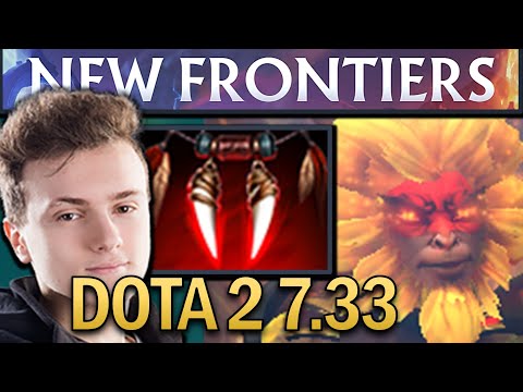 Monkey King Dota 2 7.33 Miracle with Vampire Fangs - Echo