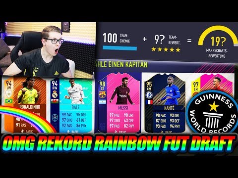 Mein REKORD RAINBOW FUT DRAFT!! 🔥🔥 - FIFA 18 Ultimate Team
