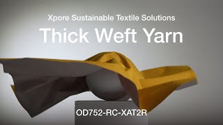Xpore Sustainable Textile Solutions - OD752-RC-XAT2R - Thick Weft Yarn
