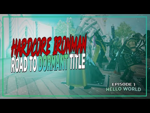 My next adventure | Hardcore Ironman Progress (#1)