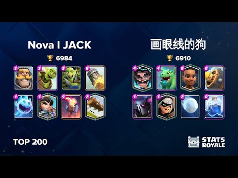 Nova l JACK vs 画眼线的狗 [TOP 200]