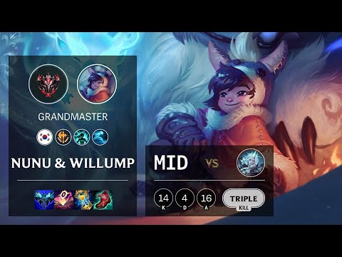 Nunu & Willump Mid vs Viego - KR Grandmaster Patch 11.10