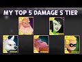 My Top 5 S Tier Damage Characters Disney Heroes Battle Mode