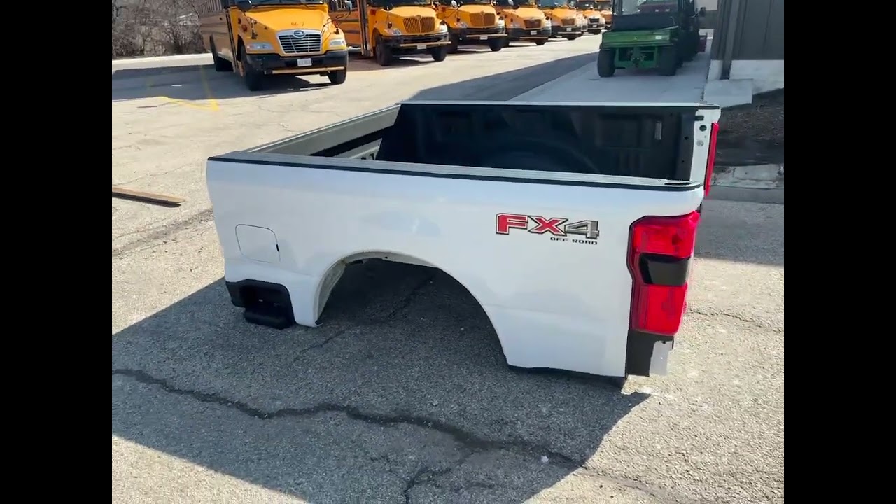 GovDeals: OEM 2023 Ford F-350 XL 8’ Pickup Bed with Tailgate