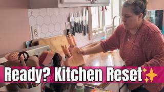 kitchen reset motivation the project I couldn't ignore | And The Call I didn't want
