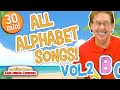 All ALPHABET Songs Vol 2 30 Minutes Of Alphabet Songs For Kids Jack Hartmann