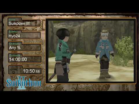 Suikothon II - Suikoden III (Any%), Part 1 by Hyo24