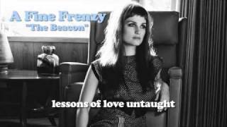A FIne Frenzy - The Beacon (Lyrics Video)