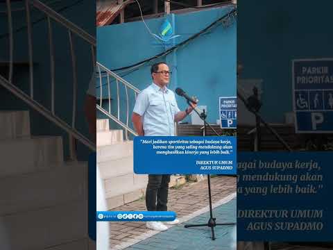 Semangat pagi dari Apel Pagi Pegawai PAM Tangsel Perseroda PITS