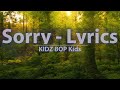 KIDZ BOP Kids Sorry Lyrics Audio At 192khz 4k Video