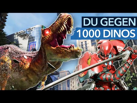In diesem Shooter regnet es DINOS! - Exoprimal in unter 10 Minuten