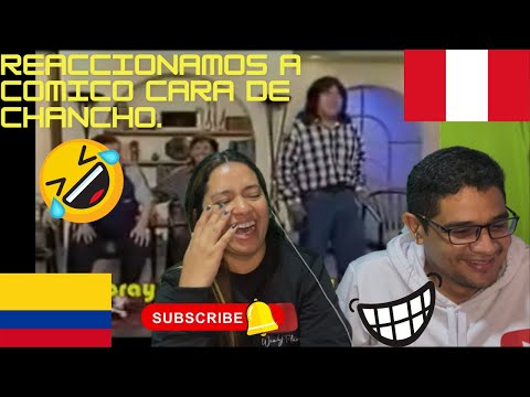 Colombianos 🇨🇴 reaccionan a monólogo de comico 🇵🇪 | Cara de Chancho | reacción | #reaccion #peru