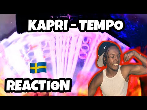 AMERICAN REACTS TO SWEDISH DRILL RAP! Kapri - Tempo (Official Video) [Prod. Mayan Beats] REACTION