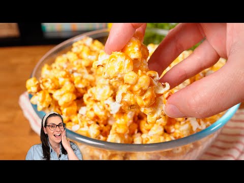 Pipoca doce super crocante | PIPOCA COM CARAMELO CROCANTE