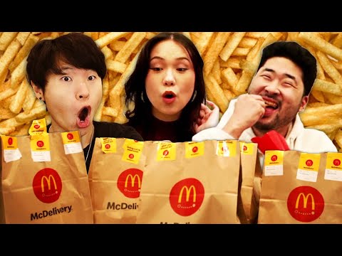 We tried eating everything in the McDonalds Menu....