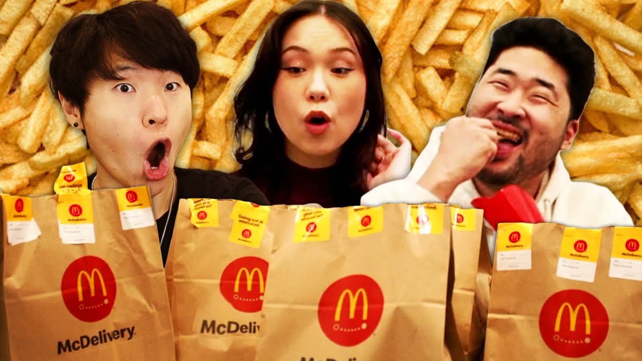 We tried eating everything in the McDonalds Menu....
